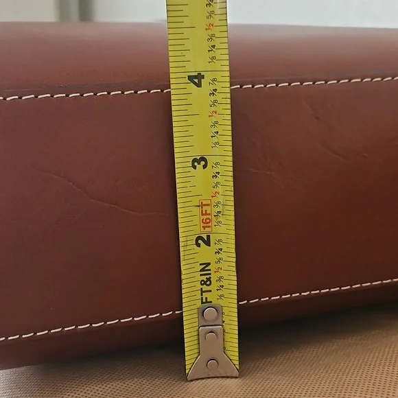 NWT Patricia Nash Brown Leather Viana Tanned Tote Bag Purse - Picture 9 of 15